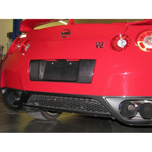 APR Performance Carbon Fiber Nissan GTR R35 License Plate Backing 2008-2011