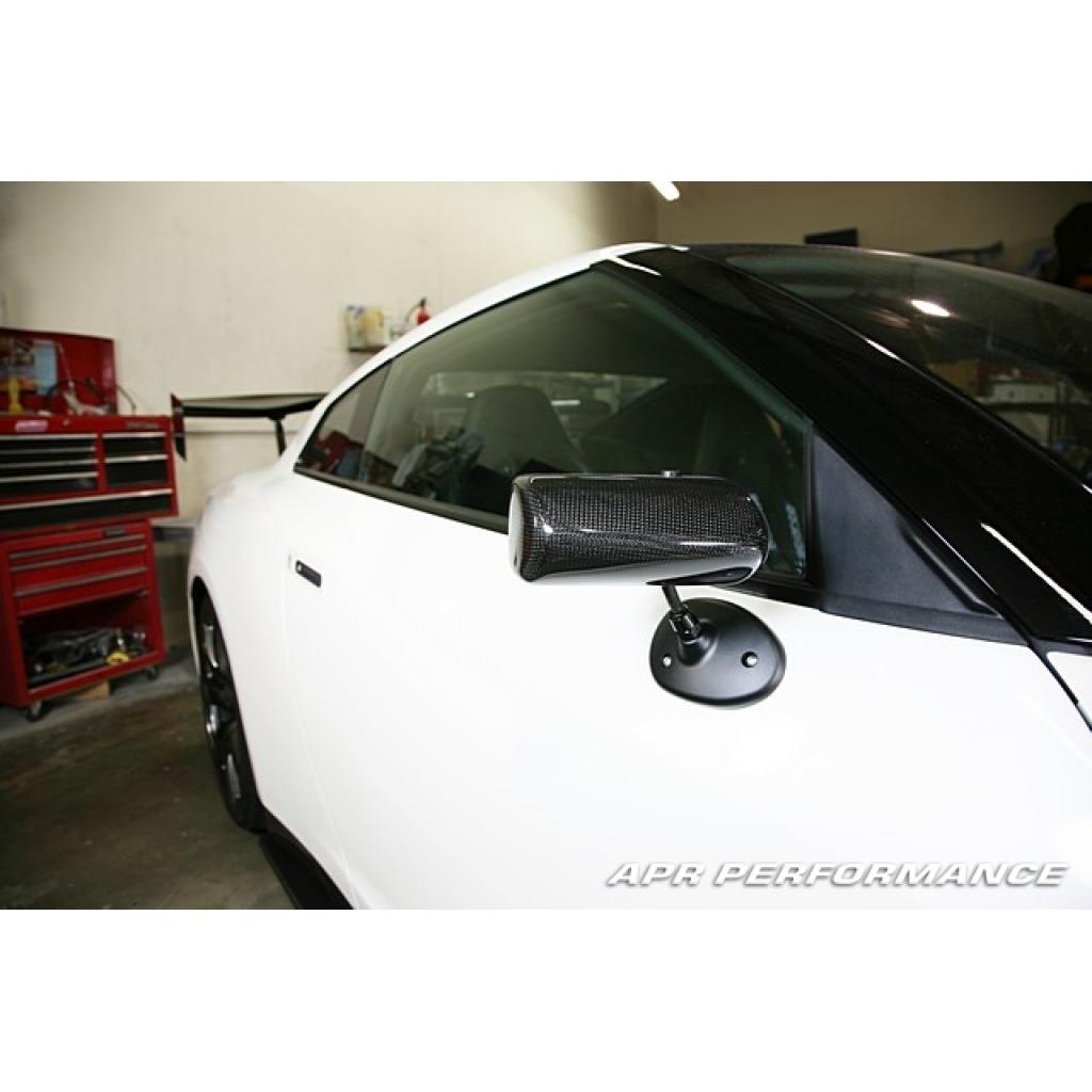 APR Performance Carbon Fiber Nissan GTR R35 Formula GT3 Mirrors 2009-2023