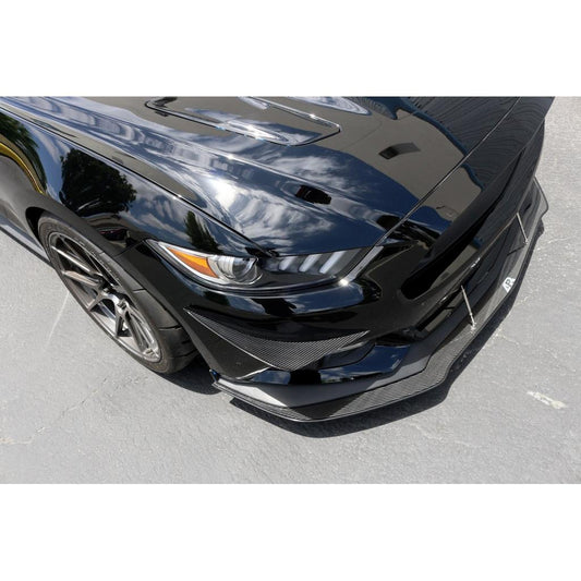 APR Performance Ford Mustang S550 Carbon Fiber Front Bumper Canards 2015-2017