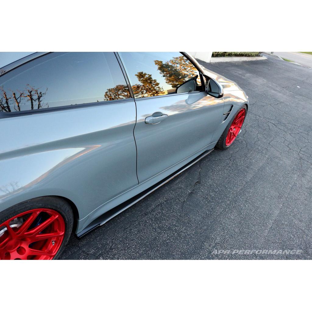 APR Performance BMW F82 M4 Carbon Fiber Side Rocker Extension/ Side Skirt