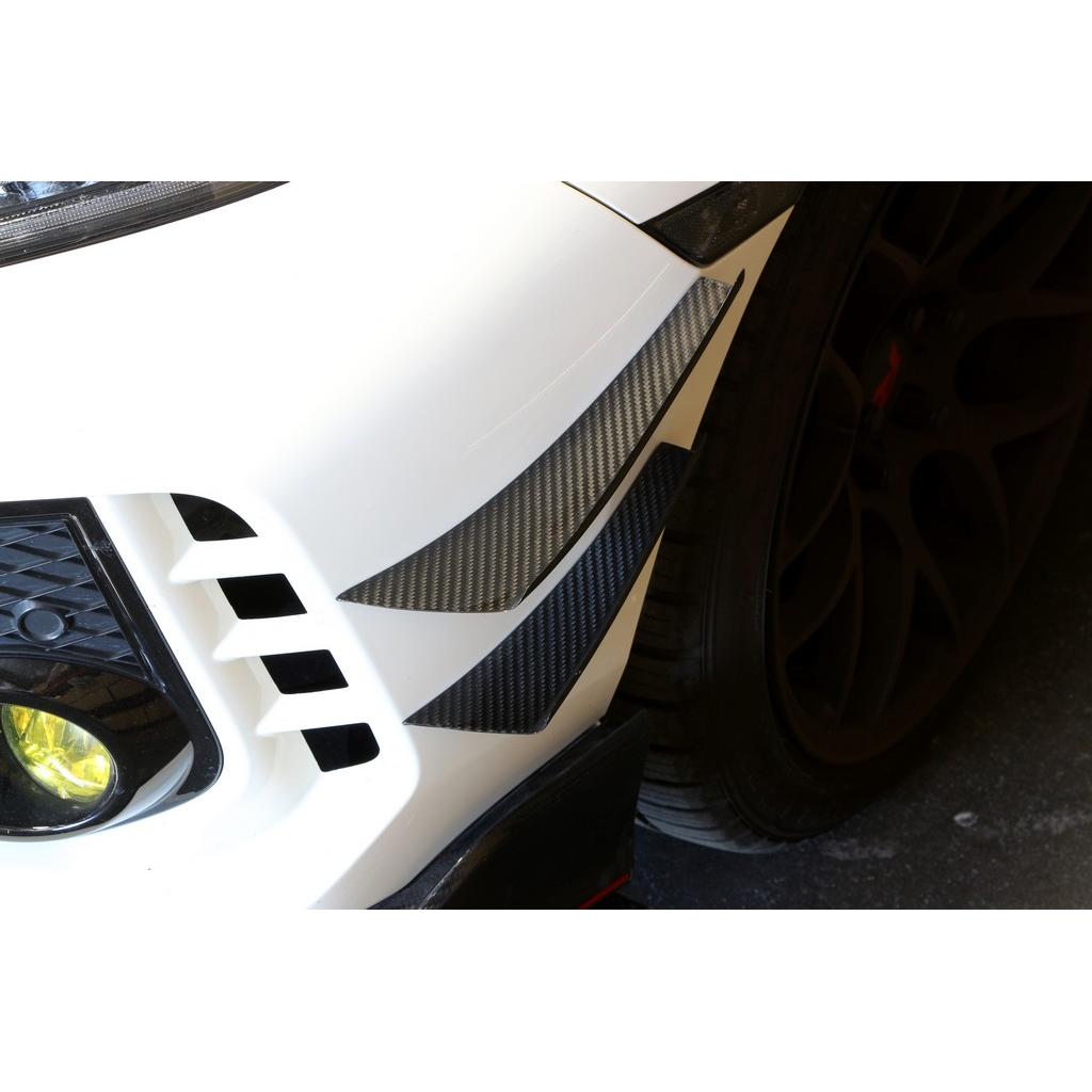 APR Performance Honda FK8 Civic Type R Carbon Fiber Front Bumper Canards 2017 - 2021