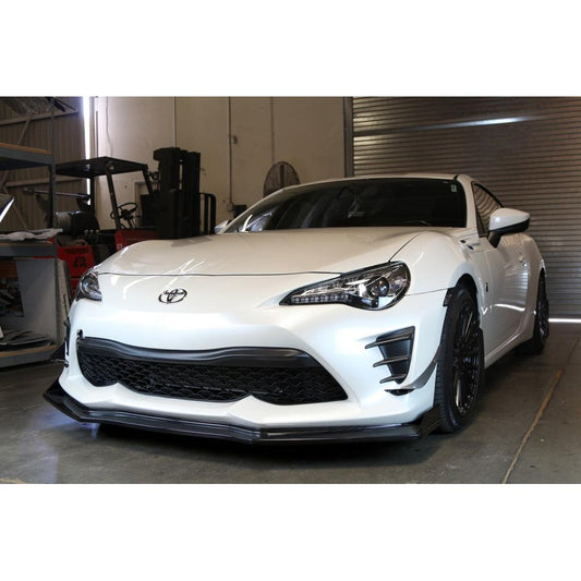 APR Performance Toyota GT-86 Carbon Fiber Front Bumper Canards 2017-2021