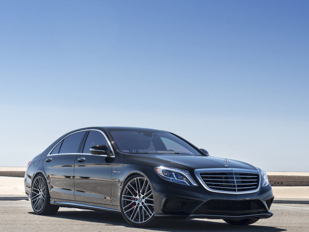 AutoTecknic Replacement Version II Dry Carbon Mirror Covers - Mercedes-Benz W222 S-Class - Graveyard Performance