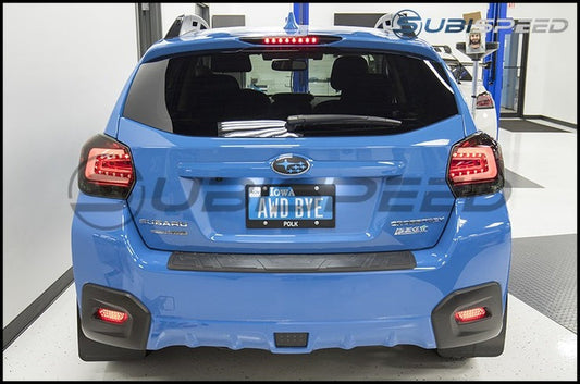 OLM VL Style High Mount Brake Light - 2013-2016 Crosstrek (Smoke / Gold) - Graveyard Performance
