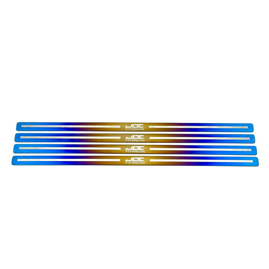 JDC Titanium Door Sill Plates | R35 Nissan GT-R - Graveyard Performance