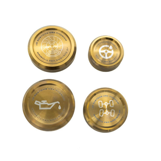 JDC Titanium Master Cap Set | Mitsubishi Evo 8/9