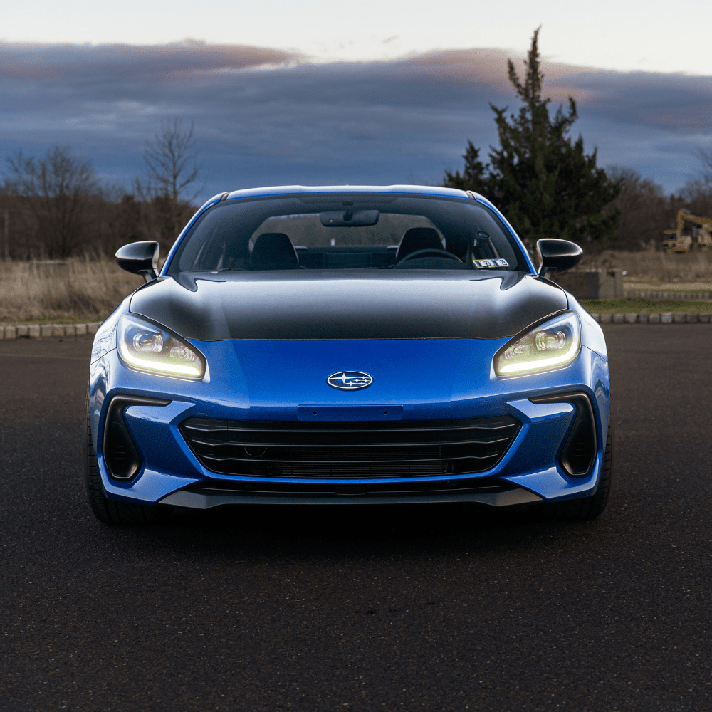 JDMuscle 22+BRZ/GR86 Tanso Carbon Fiber Hood - OE style - Graveyard Performance