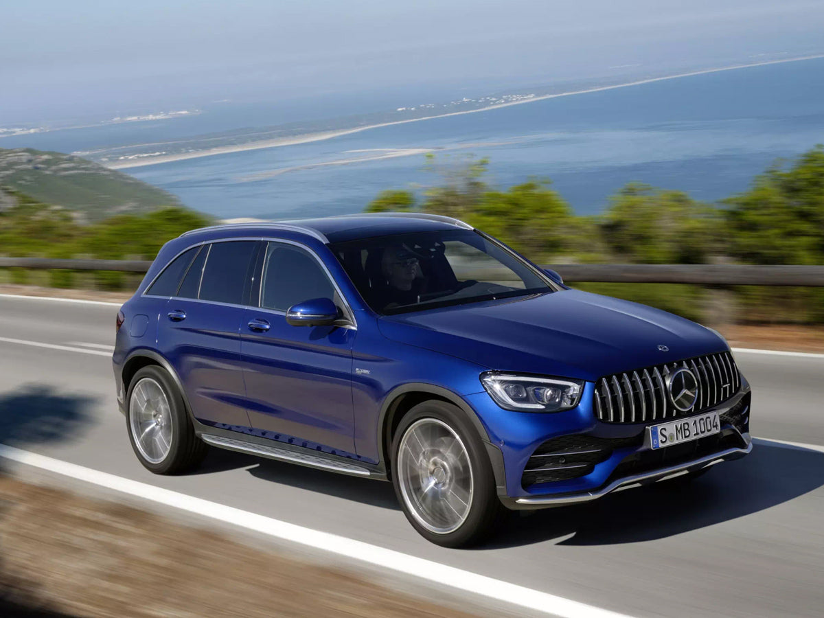 AutoTecknic Replacement Version II Dry Carbon Mirror Covers - Mercedes-Benz W253 | X253 GLC-Class - Graveyard Performance