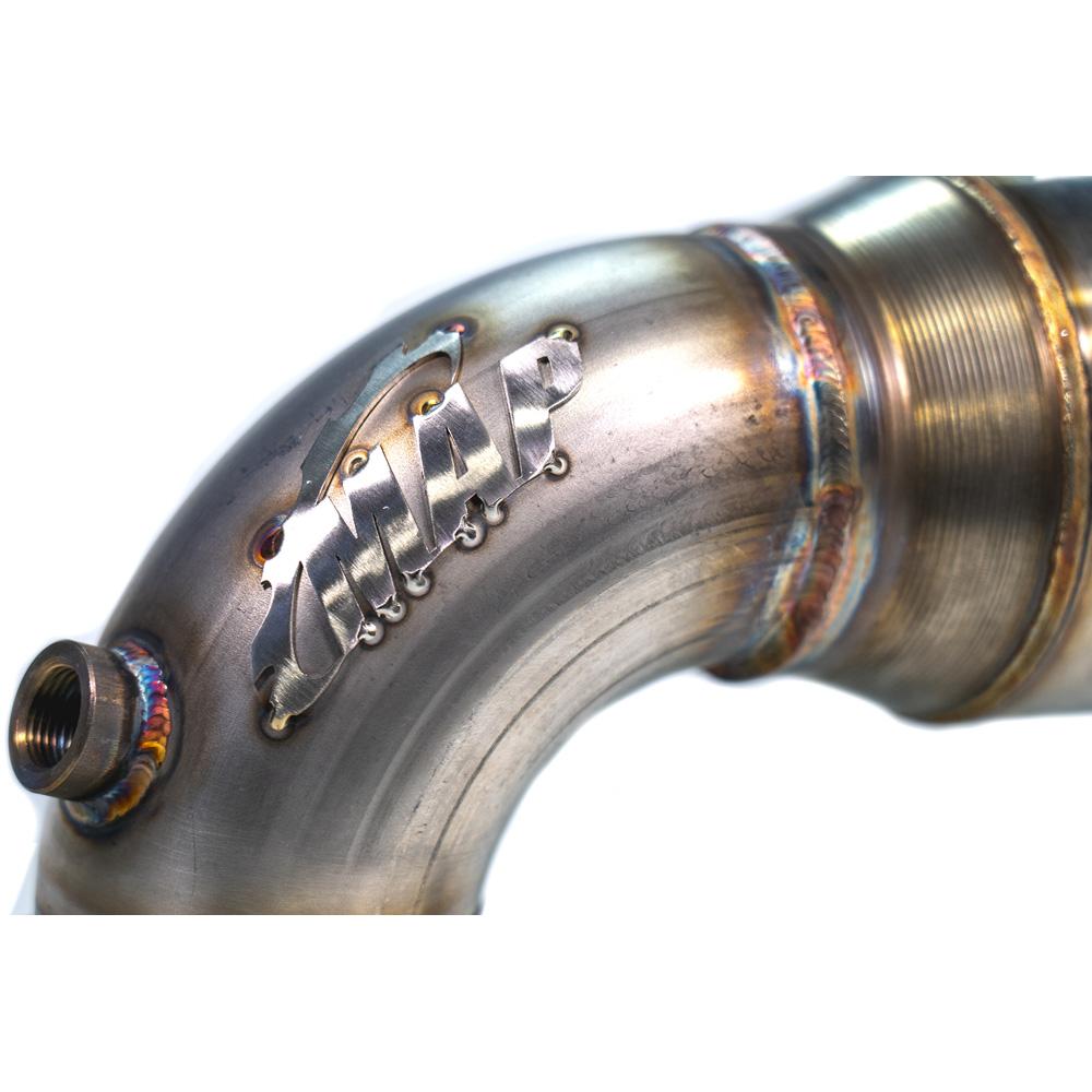 MAPerformance Downpipe | 2017-2021 Honda Civic Type-R (HDAXR-DPC) - Graveyard Performance