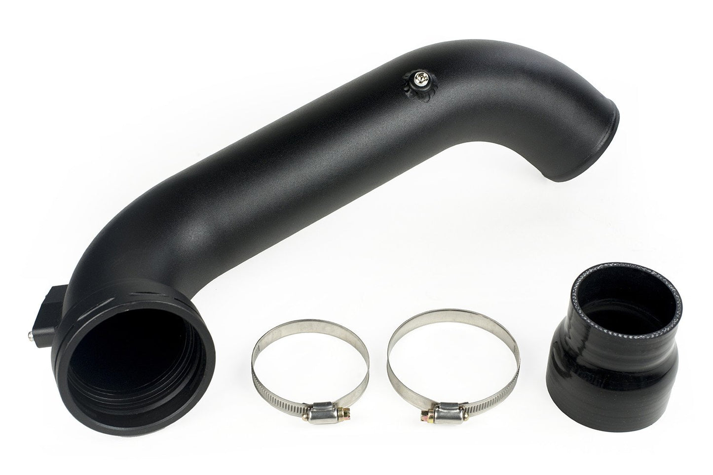 MAPerformance 3" Black Aluminum Charge Pipe | Multiple BMW N55 Fitments (MAP N55-CP) - Modern Automotive Performance