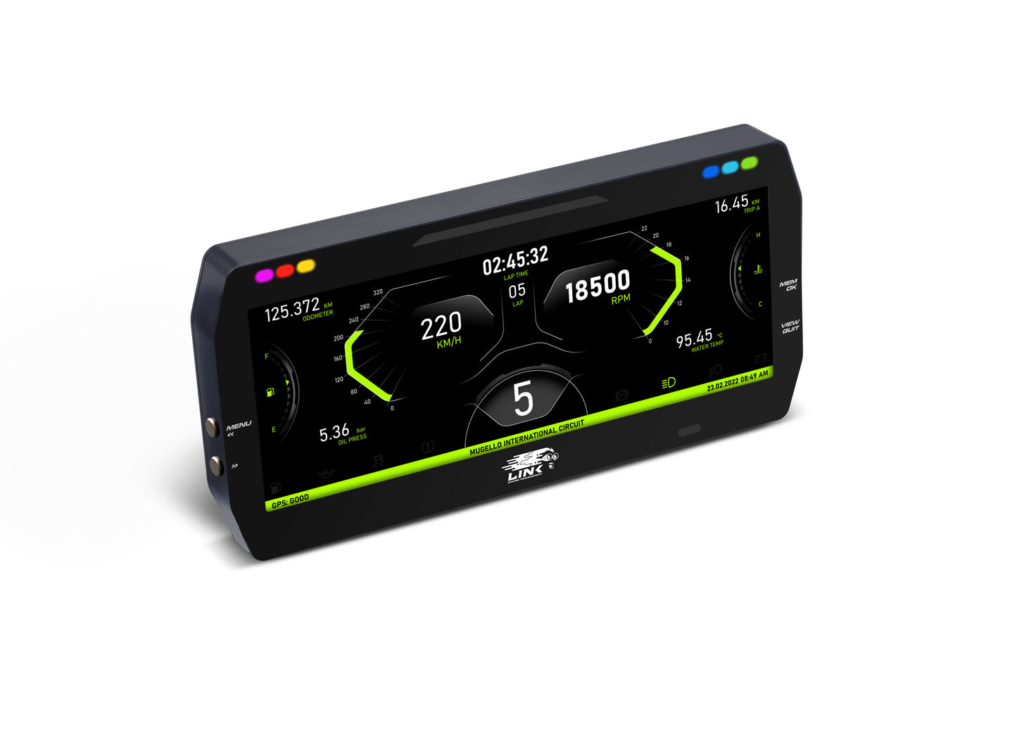 LINK MXT Strada 10-inch Dash - Race Edition - Graveyard Performance