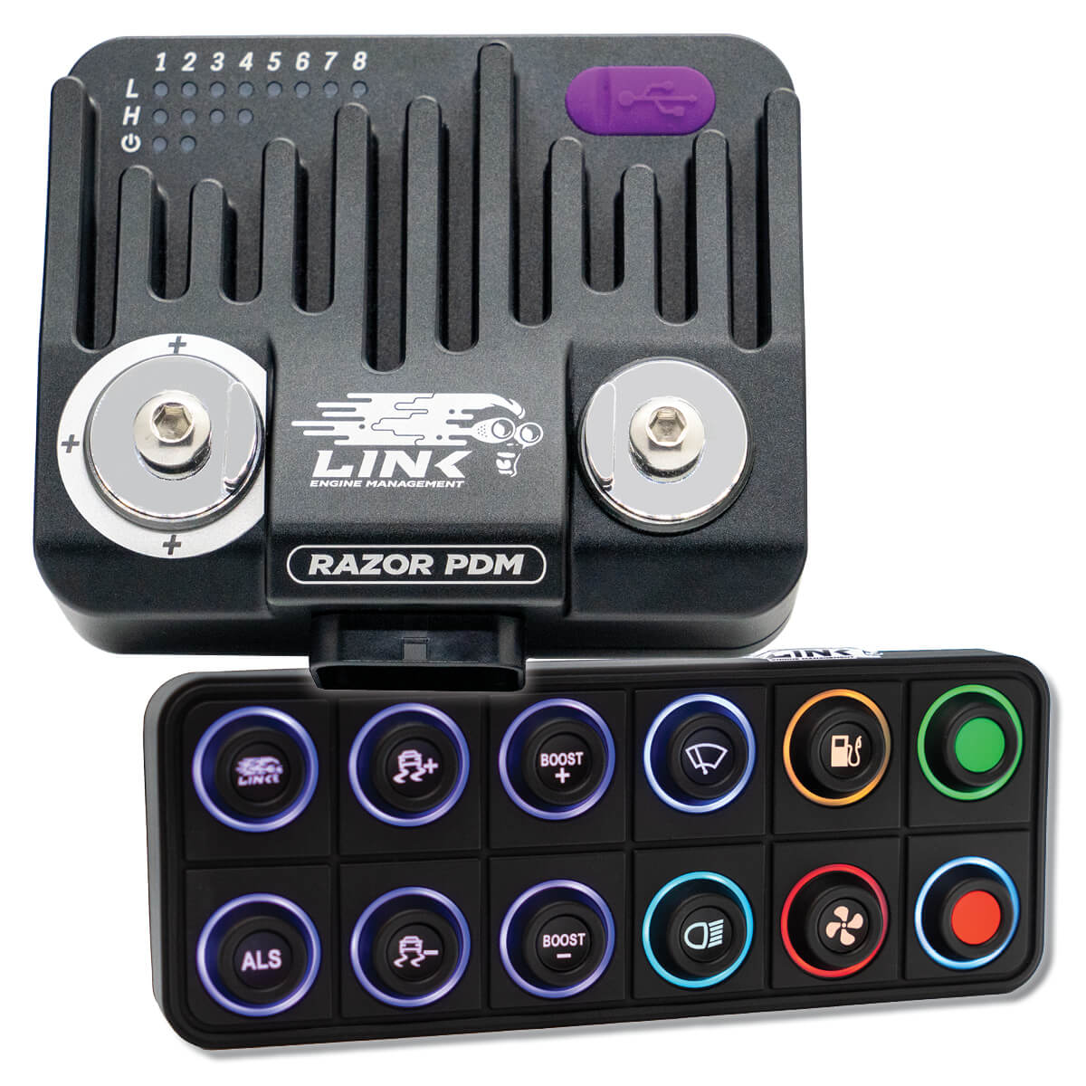 Razor PDM Bundle - Razor PDM + 12 Button CAN Keypad - Graveyard Performance