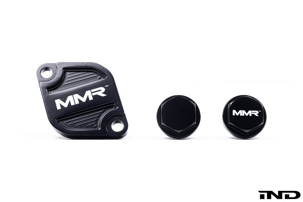 MMX Performance BMW S55 / N55 / N54 Oil Thermostat Housing Cover Kit - Graveyard Performance