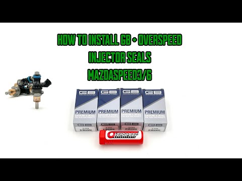 Overspeed Motorsports Mazdaspeed Injector Seals