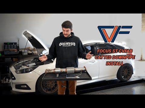 CVFab Catted Downpipe for Focus ST 2013+