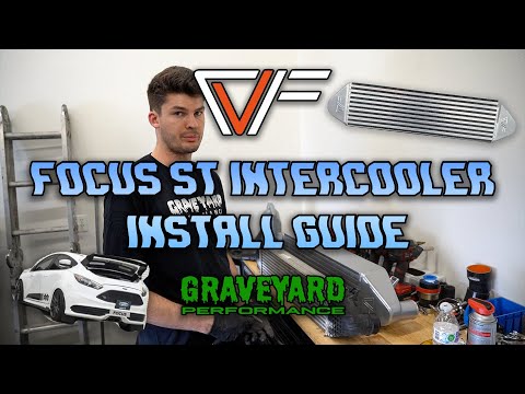CVFab Street Intercooler (2013-2018 Ford Focus ST)