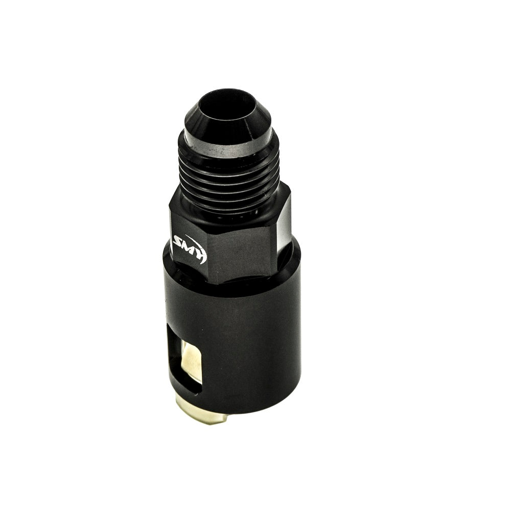 SMY Quick Disconnect EFI Adapter Fitting 6an to 3/8in - Lifetime Warranty - Graveyard Performance