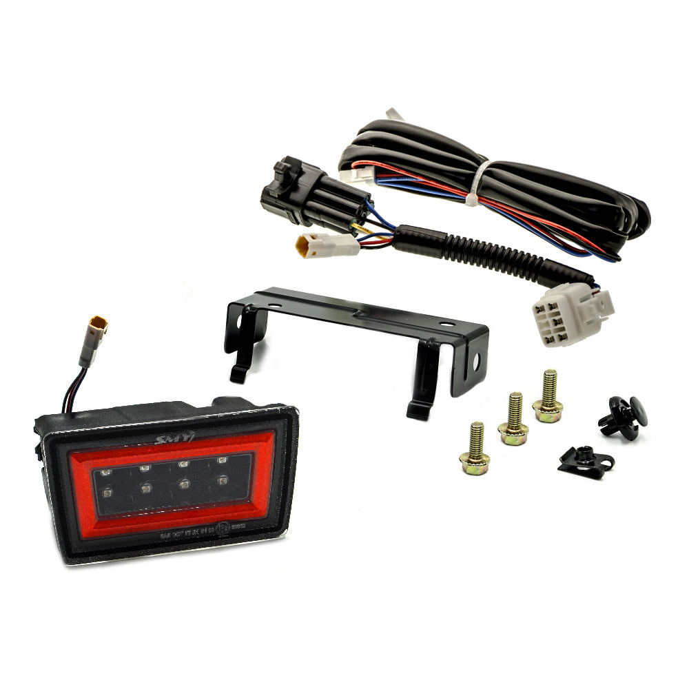 SMY F1 V3 Hyper-Flash Rear Brake Light (RBL) Clear w/ DRL Red Light Bar Subaru 2022-2025 WRX - Graveyard Performance