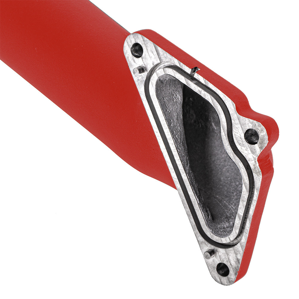 SMY GODZILLA Cast Aluminum Top Mount Intercooler Pipe Red Subaru 2022-2025 WRX / Ascent / Outback / Legacy