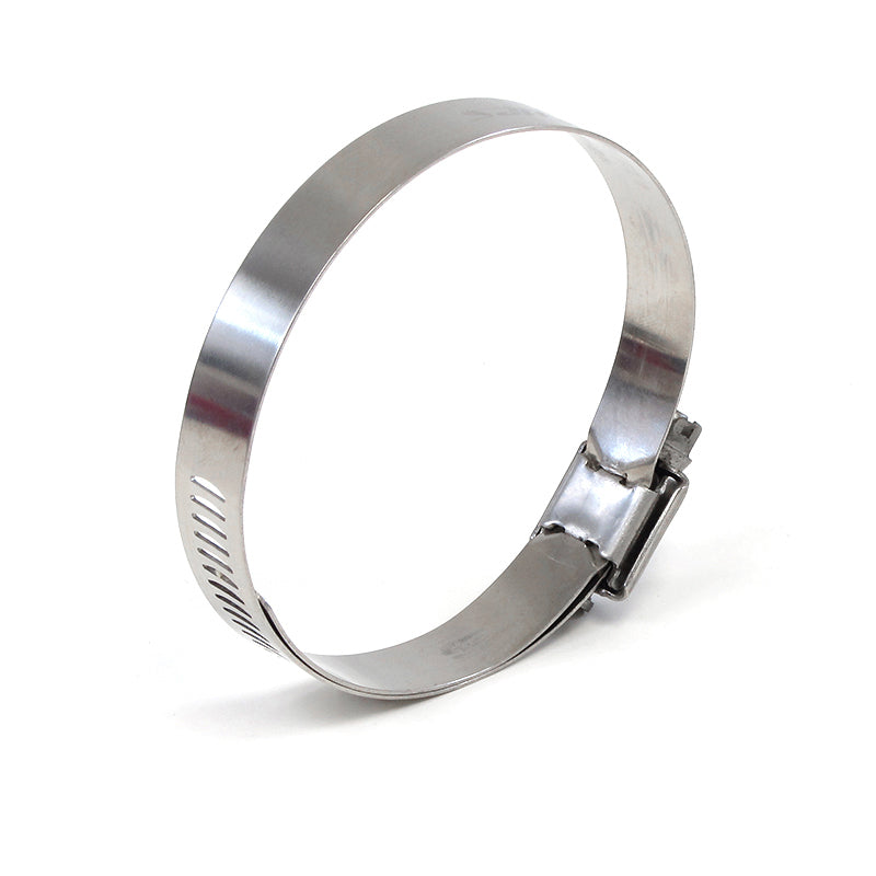HPS Stainless Steel Worm Gear Liner Clamp Size 80, 5pcs Pack, 4-5/8" - 5-1/2" (117mm-140mm)