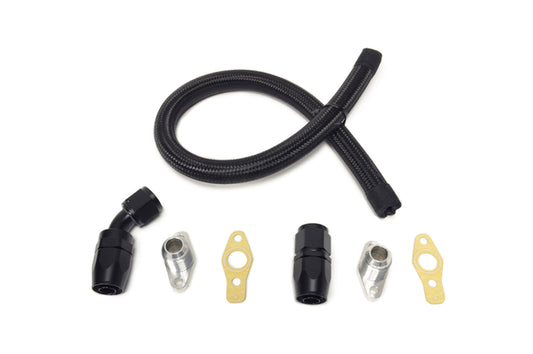 STM -10AN Turbo Oil Return Line Braided Nylon Mitsu-Series for DSM (TORLB-MIT)