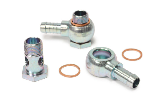 STM 14mm Ball Bearing Turbo Water Line Banjo Bolt Kit