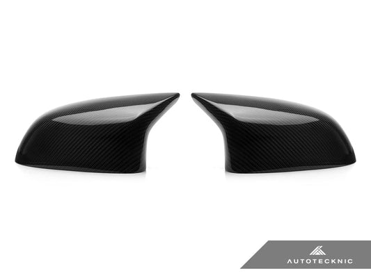 AutoTecknic Replacement Carbon Fiber Mirror Covers - F85 X5M | F86 X6M - Graveyard Performance