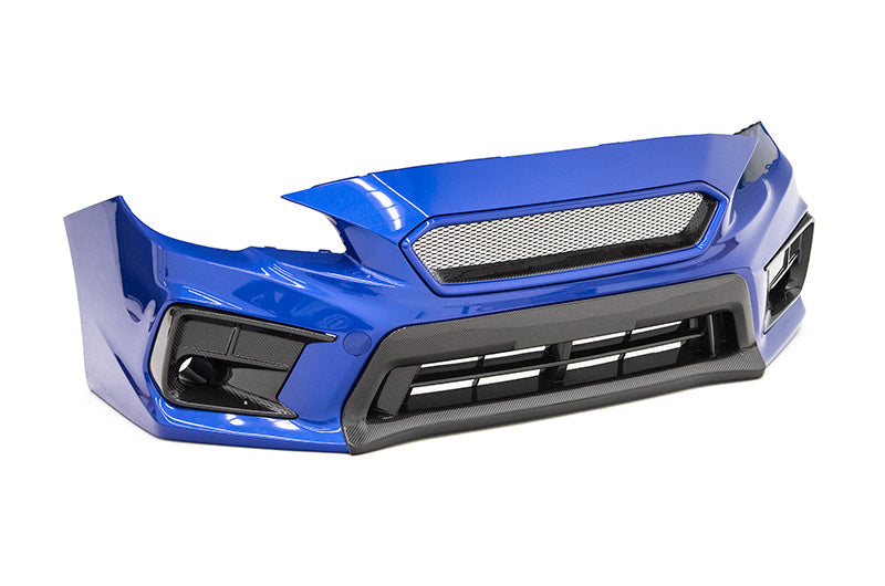 OLM LE Dry Carbon Fiber Lower Bumper Cover - 2018-2020 WRX / STI - Graveyard Performance