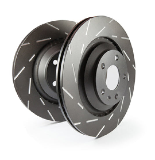 EBC 2019+ Hyundai Veloster (2nd Gen) N 2.0T USR Slotted Front Rotors - Graveyard Performance