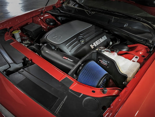 aFe MagnumFORCE Intakes Stage-2 P5R Carbon Fiber AIS 11-17 Dodge Challenger/Charger V8-5.7L Hemi - Graveyard Performance