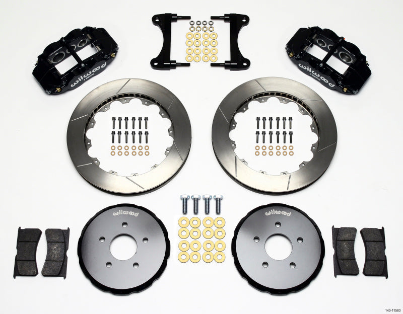 Wilwood Narrow Superlite 6R Front Hat Kit 13.06in Nissan 370Z/Fiti G37 - Graveyard Performance