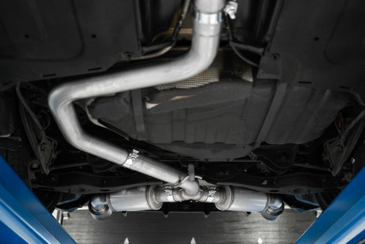 MBRP 2019+ Hyundai Veloster N 2.0L Turbo 3in Cat Back - Aluminized Steel - T304 Tip - Graveyard Performance