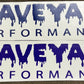 Graveyard Performance 42 x 10 Vinyl Windshield Banner