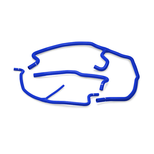 Mishimoto 05-08 Chevy Corvette/Z06 Blue Silicone Ancillary Hose Kit - Graveyard Performance