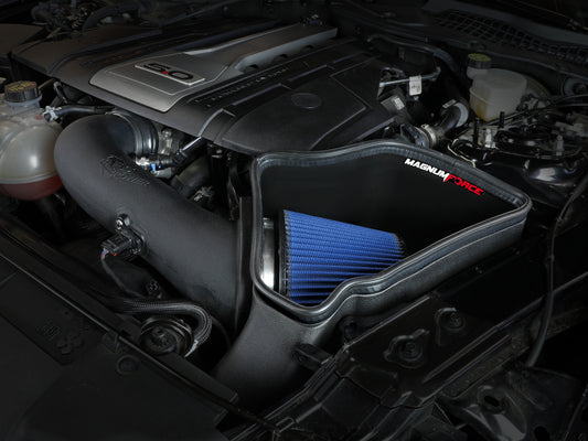 AFe Magnum FORCE Stage-2 Cold Air Intake System w/Pro Dry S Media 18-19 Ford Mustang - Graveyard Performance