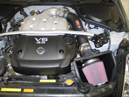 K&N 03-05 Nissan 350z V6-3.5L Performance Intake Kit - Graveyard Performance