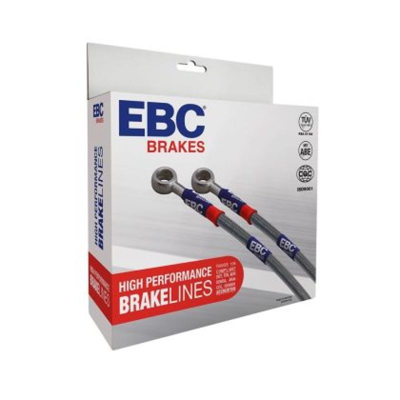 EBC 92-96 Subaru Impreza 1.8L 2WD (w/13in Wheels) Stainless Steel Brake Line Kit - Graveyard Performance