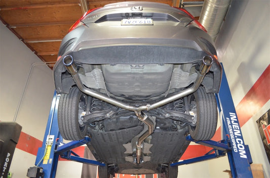 Injen 16-20 Honda Civic 1.5L Turbo 4Cyl (Sedan) 63mm SS Cat-Back Exhaust w/ Dual Burnt Titanium Tips - Graveyard Performance