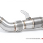 AMS Performance 2020+ Toyota Supra A90 Street Downpipe w/GESI Catalytic Converter