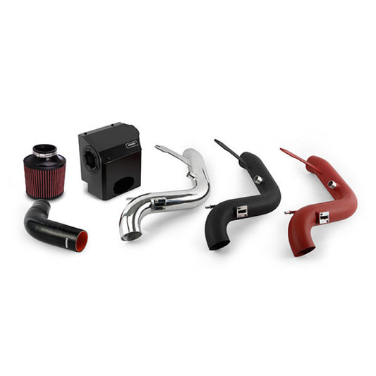 Mishimoto 14-15 Ford Fiesta ST 1.6L Performance Air Intake Kit - Wrinkle Red - Graveyard Performance
