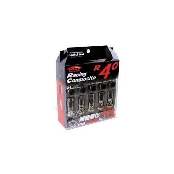 Project Kics 12X1.50 Black R40 Lug Nuts