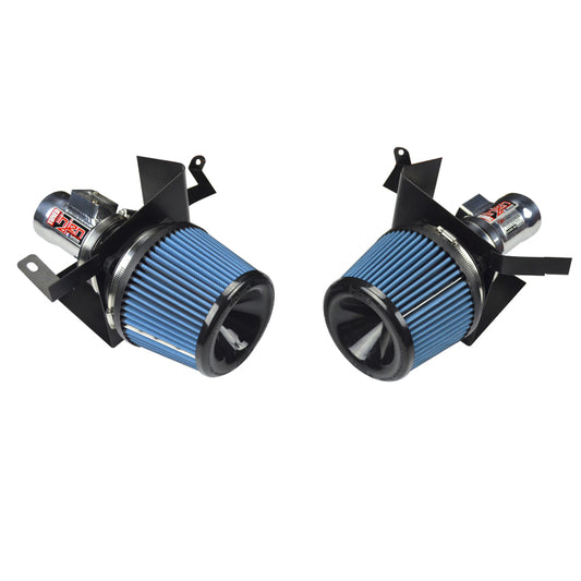 Injen 07-08 350Z 3.5L V6 Air Fusion and Air Horns Polished Short Ram Intake - Graveyard Performance