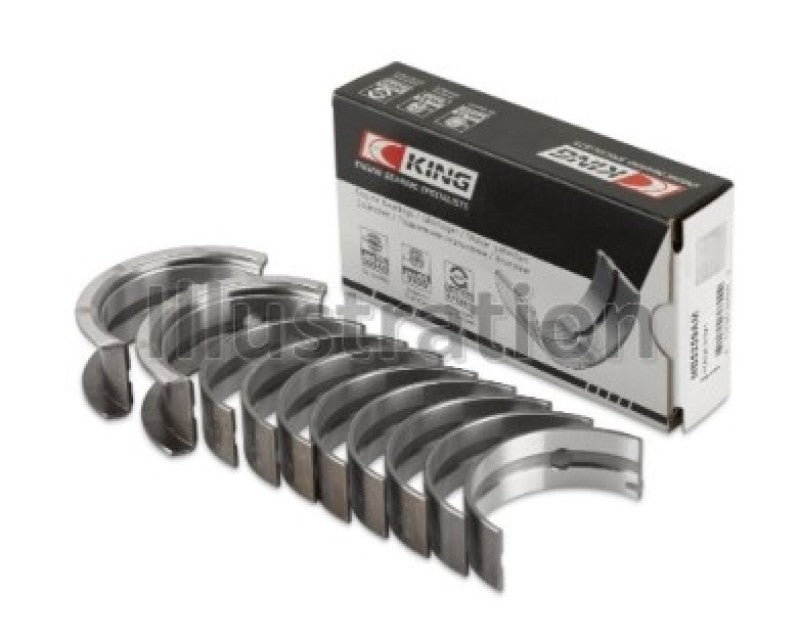 King Engine Bearings Ford 330/352/360/390/410/428 Engine (Size 040) Main Bearing Set