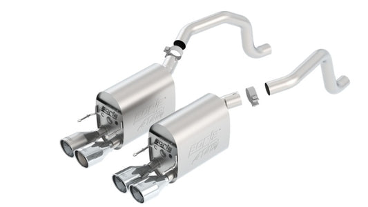 Borla 09-12 Chevy Corvette C6 Coupe/Convertible 6.2L 8cyl Aggressive ATAK Exhaust - Graveyard Performance