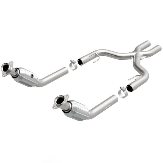 MagnaFlow Conv. DF Tru-X Assy 05 Mustang GT - Graveyard Performance