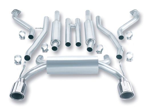 Borla 03-08 350Z True Dual Cat-Back Exhaust 2BOXES - Graveyard Performance