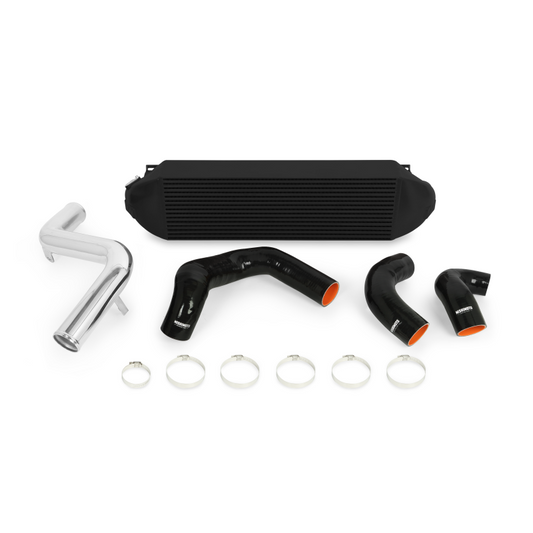 Mishimoto 2013+ Ford Focus ST Black Intercooler w/ Polished Pipes - Graveyard Performance