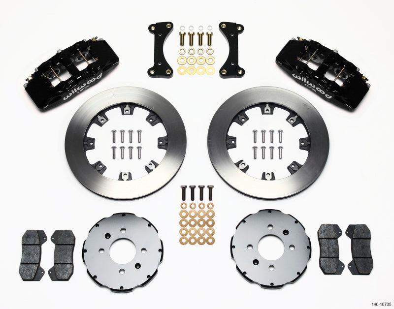 Wilwood Dynapro 6 Front Hat Kit 12.19in 94-01 Honda/Acura w/262mm Disc - Graveyard Performance