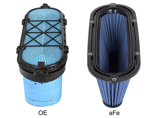 aFe MagnumFLOW Air Filters OER Pro 5R 08-13 Chevrolet Corvette (C6) 6.2L V8 - Graveyard Performance