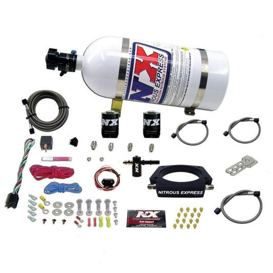 Nitrous Express 2014+ Chevrolet Corvette C7 Nitrous Plate Kit (50-300HP) w/10lb Bottle - Graveyard Performance